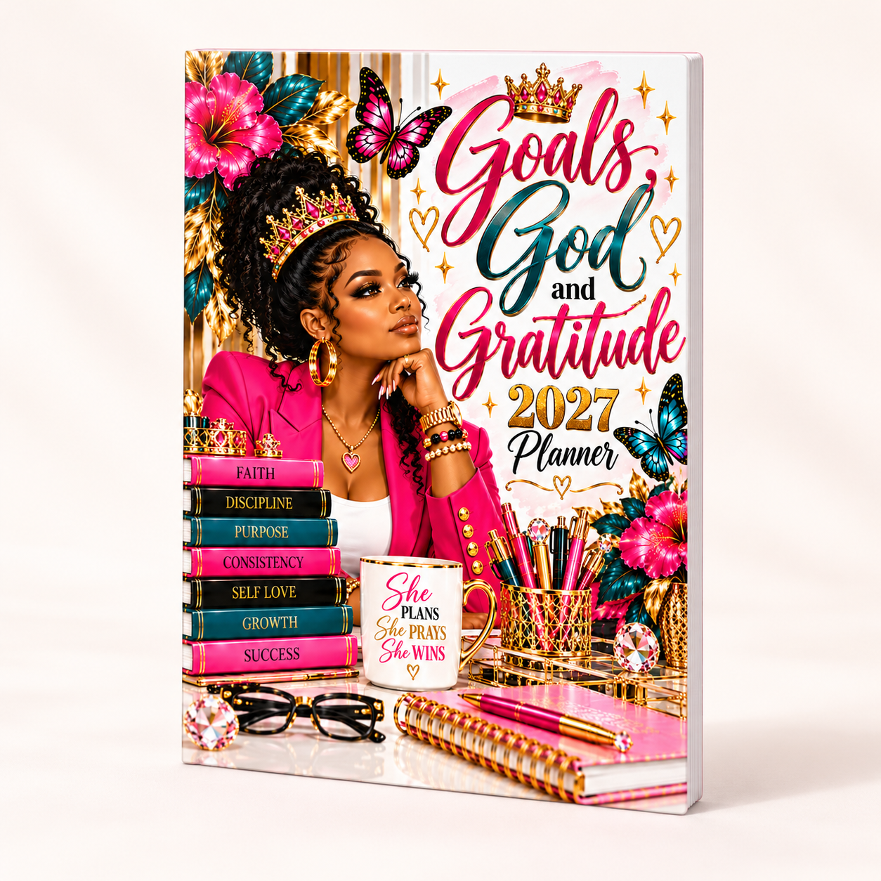 Goals, God and Gratitude 2027 Notepad