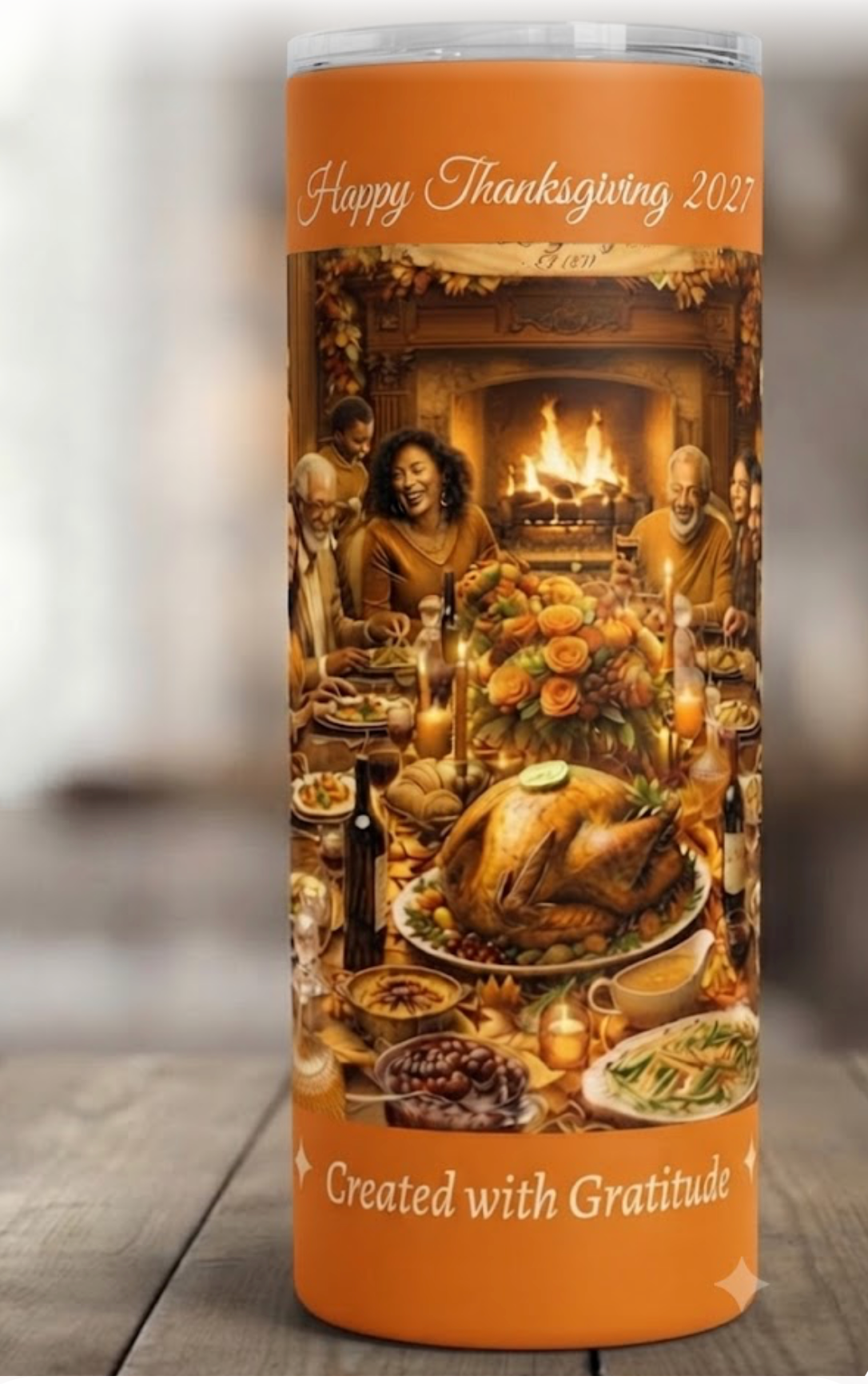 Gathered in Gratitude Tumbler